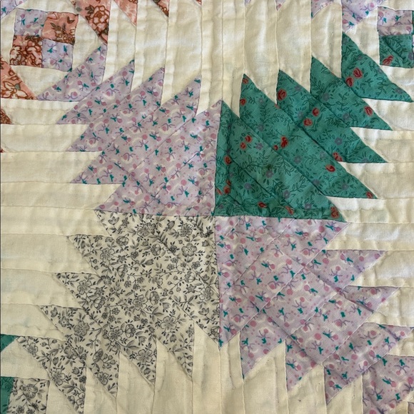 Vintage cotton quilt - Picture 4 of 6